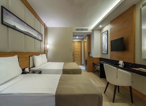 Aydinbey Queen's Palace & Spa - Wohnbeispiel Doppelzimmer (Zimmercodierungen DB1, DC1, DB2 & DC2)