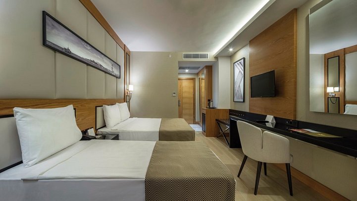 Aydinbey Queen's Palace & Spa - Wohnbeispiel Doppelzimmer (Zimmercodierungen DB1, DC1, DB2 & DC2)