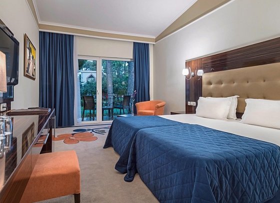 Pine Beach Belek - Wohnbeispiel Doppelzimmer Club (Zimmercodierungen DL1 & DC2)