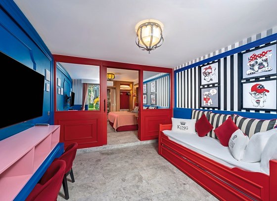Selectum Luxury Resort Belek - Wohnbeispiel Familienzimmer (Zimmercodierung FB1)