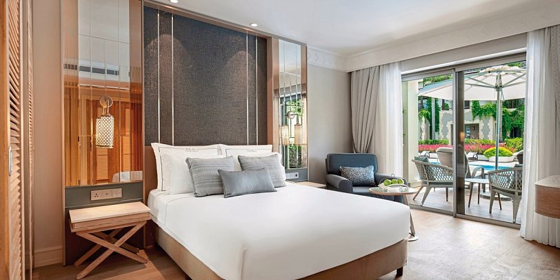 Ela Excellence Resort - Wohnbeispiel Doppelzimmer Lake House Swim-Up