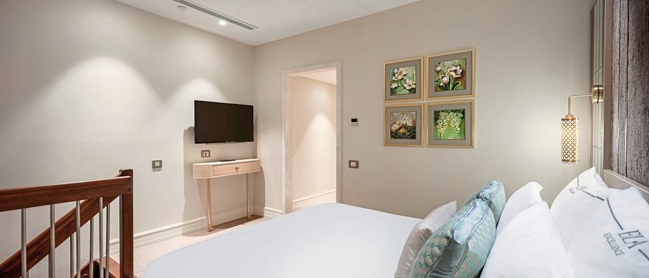 Ela Excellence Resort - Wohnbeispiel Familienzimmer Duplex Waldblick