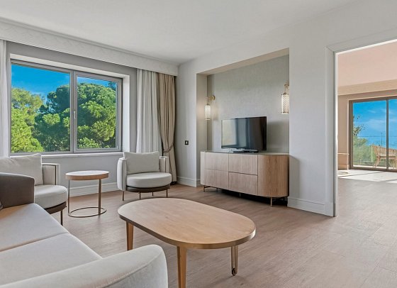 Ela Excellence Resort - Wohnbeispiel Suite Deluxe (Zimmercodierung WD1)