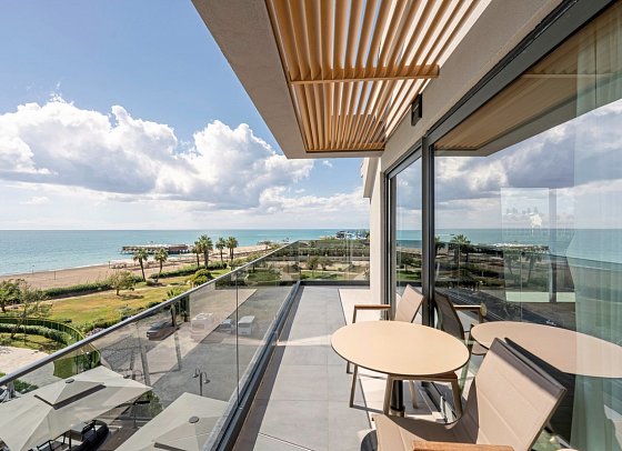 Sentido Luna Vista Belek - Beispiel Balkon King Suite (Zimmercodierung WB2)