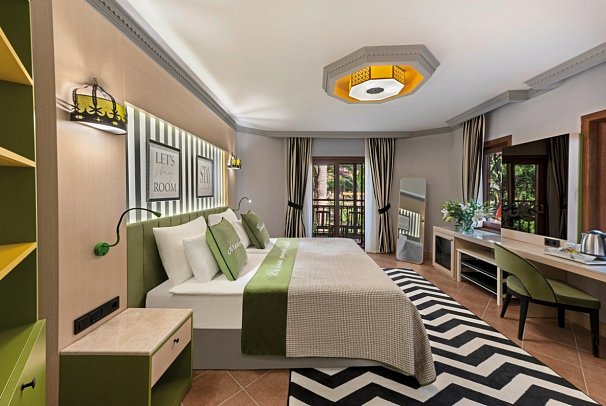 Selectum Family Resort Belek - Wohnbeispiel Doppelzimmer Nature (Zimmercodierungen DB2 & DC2)