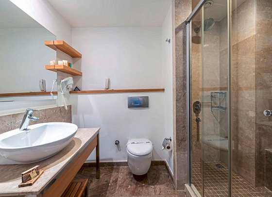 Oleander Beach Resort - Beispiel Bad Studio Superior Plus (Zimmercodierung SB3)