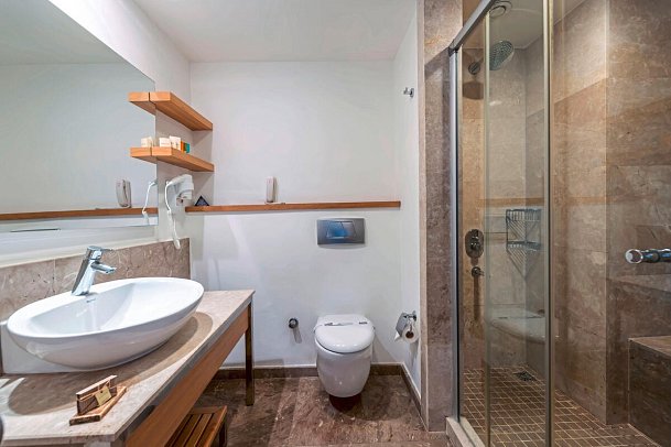 Oleander Beach Resort - Beispiel Bad Studio Superior Plus (Zimmercodierung SB3)