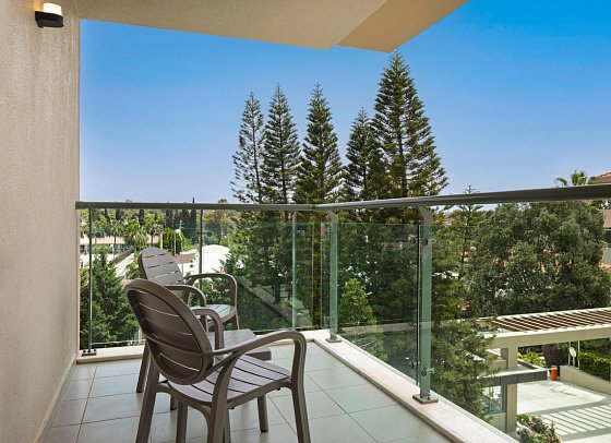 Side Star Beach - Beispiel Balkon (Zimmercodierungen DB1 & DC1)
