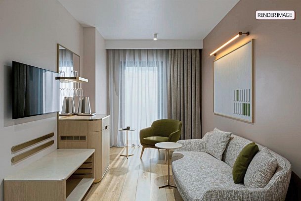 Side Star Beach - Modellbild Wohnbeispiel Suite Meerblick