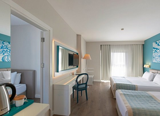 Seashell Resort & Spa - Wohnbeispiel Familienzimmer (Zimmercodierungen FBL & FBM)