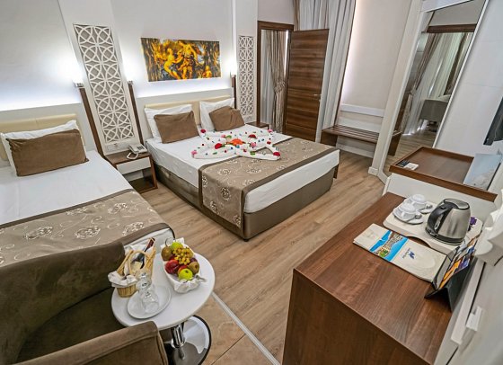 Linda Resort - Wohnbeispiel Familienzimmer (Zimmercodierung FB1)