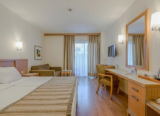 Süral Resort - Wohnbeispiel Doppelzimmer (Zimmercodierungen DEL, DCL, DBN & DCN)