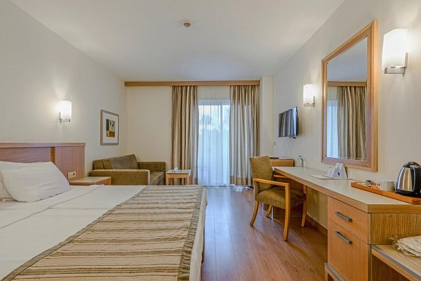 Süral Resort - Wohnbeispiel Doppelzimmer (Zimmercodierungen DEL, DCL, DBN & DCN)