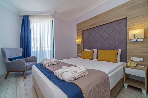 Grand Seker - Wohnbeispiel Doppelzimmer (Zimmercodierungen DB1 & DC1)