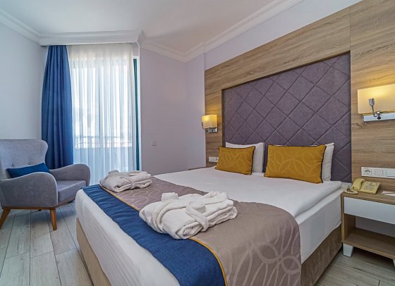 Grand Seker - Wohnbeispiel Doppelzimmer (Zimmercodierungen DB1 & DC1)