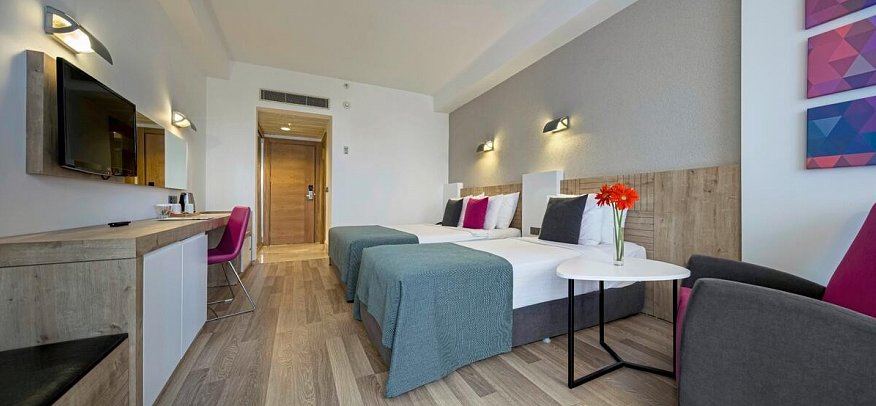 Novum Garden Side - Wohnbeispiel Doppelzimmer (Zimmercodierung DB1)