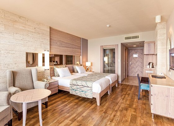 Melas Resort Hotel - Wohnbeispiel Doppelzimmer (Zimmercodierungen DB1 & DC1)
