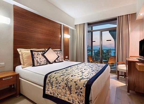 Trendy Side Beach Adults only - Wohnbeispiel Doppelzimmer seitl. Meerblick (Zimmercodierungen DBN & DB1)