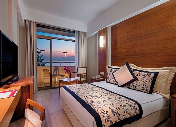 Trendy Side Beach Adults only - Wohnbeispiel Doppelzimmer Meerblick (Zimmercodierungen DBM & DQM)