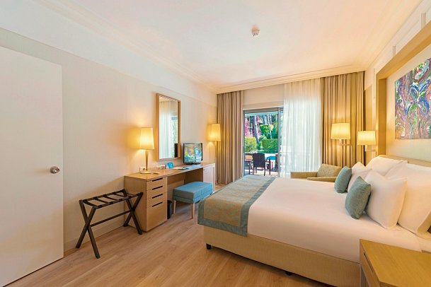 Turquoise Hotel - Wohnbeispiel Villa 1 mit Terrasse (Zimmercodierungen VB1, VB3 & VB5)