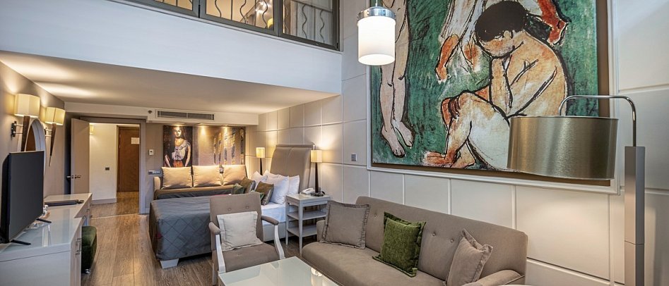 Side Star Elegance - Wohnbeispiel Familienzimmer Duplex (Zimmercodierungen MB2 & MB3)