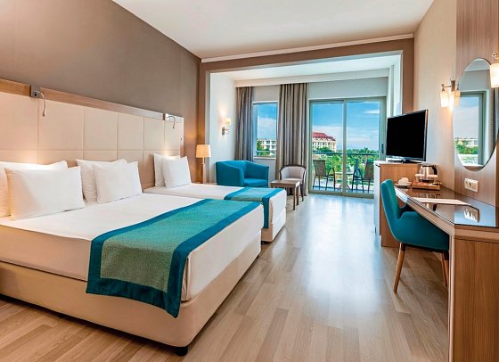 Kaya Side - Wohnbeispiel Doppelzimmer Superior Poolblick