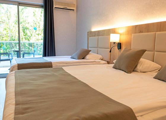 Sultan of Side - Wohnbeispiel Doppelzimmer Landblick (Zimmercodierungen DBL & DCL)