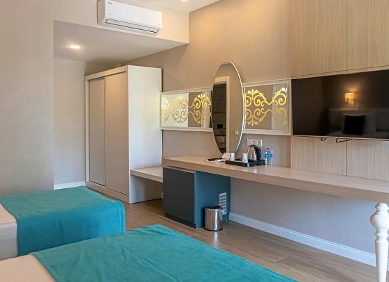 Sultan Of Dreams - Wohnbeispiel Doppelzimmer Deluxe Gartenblick (Zimmercodierung DDG)