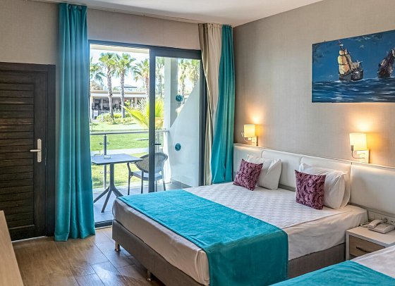 Sultan Of Dreams - Wohnbeispiel Doppelzimmer Deluxe Gartenblick (Zimmercodierung DDG)