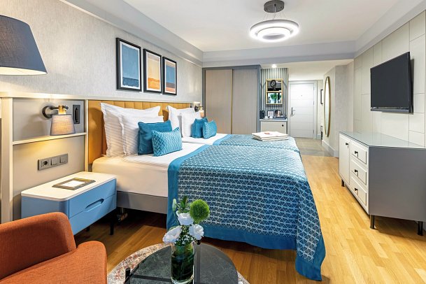 Arum Barut Collection - Wohnbeispiel Doppelzimmer Superior Meerseite (Zimmercodierungen DSN & DCN)