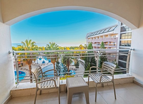 Vita Silva Hotel - Beispiel Balkon Familienzimmer Typ A (Zimmercodierung FB5)