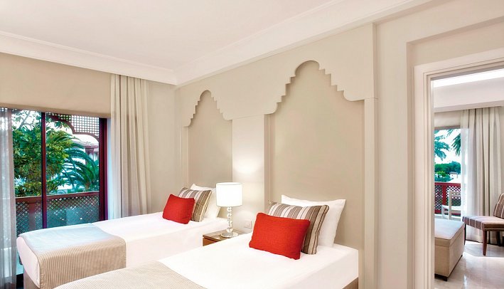 Ali Bey Club - Wohnbeispiel Familienzimmer Superior Gartenblick (Zimmercodierung FSG)