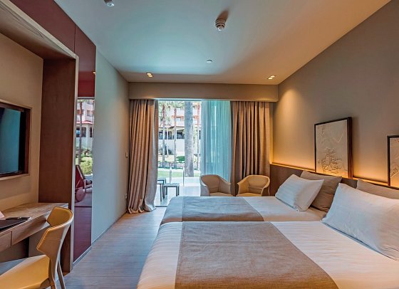 Club Melas Prive - Wohnbeispiel Doppelzimmer Superior Swim-Up (Zimmercodierung DSQ)