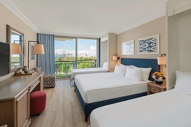 IC Hotels Green Palace & Villas - Wohnbeispiel Vierbettzimmer (Zimmercodierungen DB2 & DB3)