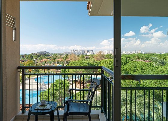 IC Hotels Green Palace & Villas - Beispiel Balkon Doppelzimmer (Zimmercodierungen DB1 & DC1)