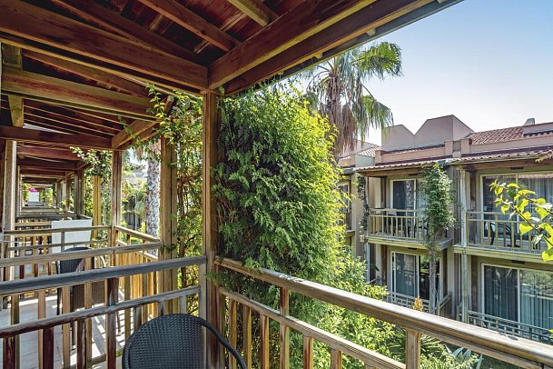 Paloma Oceana - Beispiel Balkon Doppelzimmer Bungalow (Zimmercodierungen DBV & DCV)