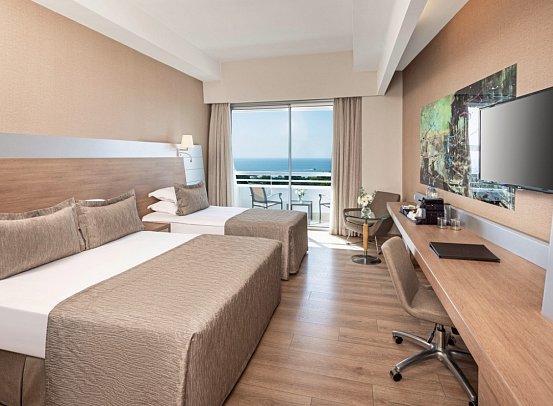 Concorde de Luxe Resort - Wohnbeispiel Doppelzimmer Deluxe Meerblick (Zimmercodierungen DDM & DCM)
