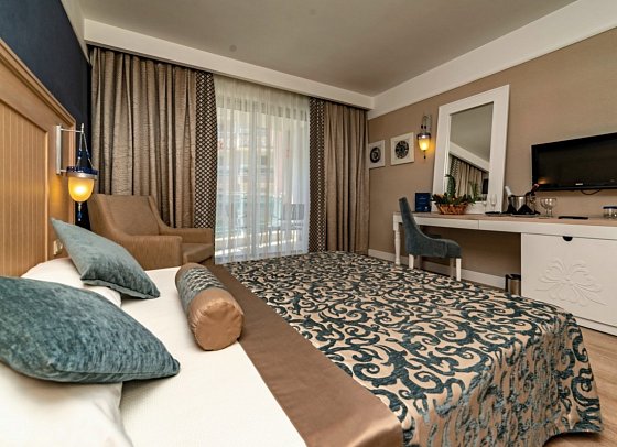Seamelia Beach Resort & Spa - Wohnbeispiel Doppelzimmer Landblick (Zimmercodierungen DBL & DCL)