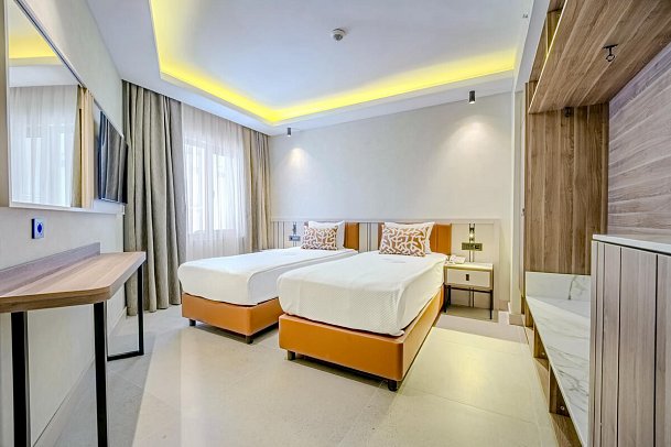 Side Sun - Wohnbeispiel Familienzimmer (Zimmercodierungen FB1 & FB2)