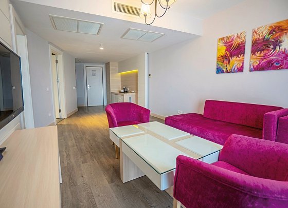 Sunmelia Beach Resort & Spa - Wohnbeispiel Suite (Zimmercodierung WB1)
