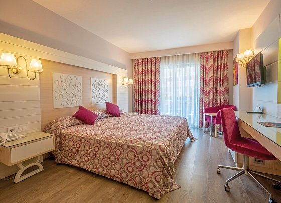 Sunmelia Beach Resort & Spa - Wohnbeispiel Doppelzimmer Economy Landblick (Zimmercodierung DEL)
