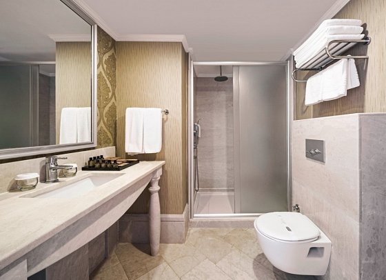 Asteria Bloom Side - Beispiel Bad Doppelzimmer (Zimmercodierungen DBL, DCL, DBM & DCM)