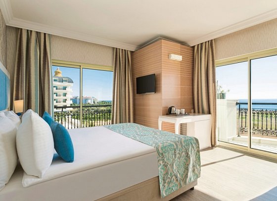 Asteria Bloom Side - Wohnbeispiel Doppelzimmer Meerblick (Zimmercodierungen DBM & DCM)