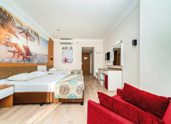Hane Family Resort - Wohnbeispiel Doppelzimmer (Zimmercodierungen DB1 & DC1)