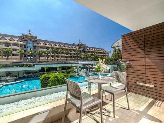 Port Side Resort Hotel - Beispiel Balkon Doppelzimmer (Zimmercodierungen DB1 & DC1)