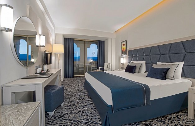 Kamelya Fulya Hotel - Wohnbeispiel Doppelzimmer Superior Gartenseite (Zimmercodierungen DBM & DCM)