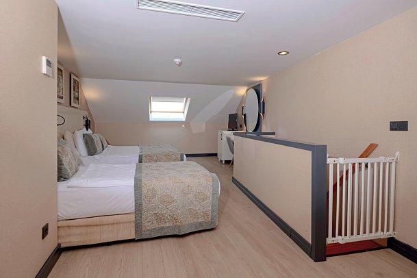 Long Beach Alanya - Wohnbeispiel Duplex Familienzimmer (Zimmercodierungen MB2, MB3, MB4 & MB5)