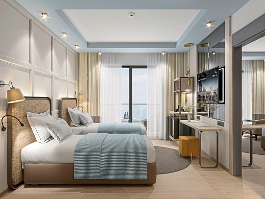 Numa Bay Exclusive - Modellbild Wohnbeispiel Familienzimmer Superior (Zimmercodierung FS1)