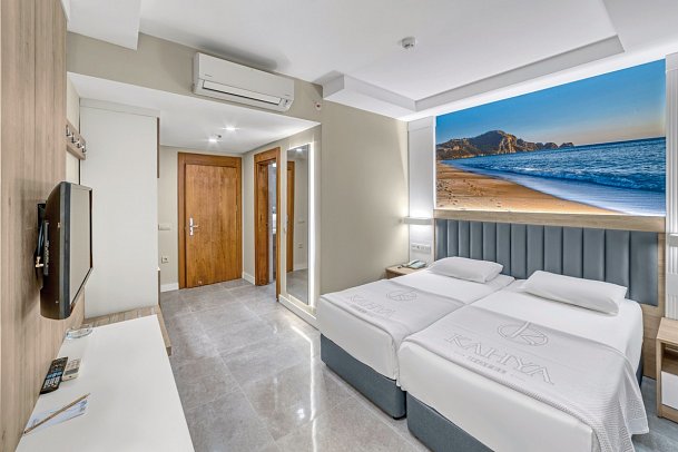 Kahya Hotel - Wohnbeispiel Doppelzimmer (Zimmercodierung DB1)