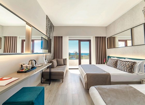 Club Turan Prince World - Wohnbeispiel Doppelzimmer Haupthaus (Zimmercodierungen DBU & DCU)